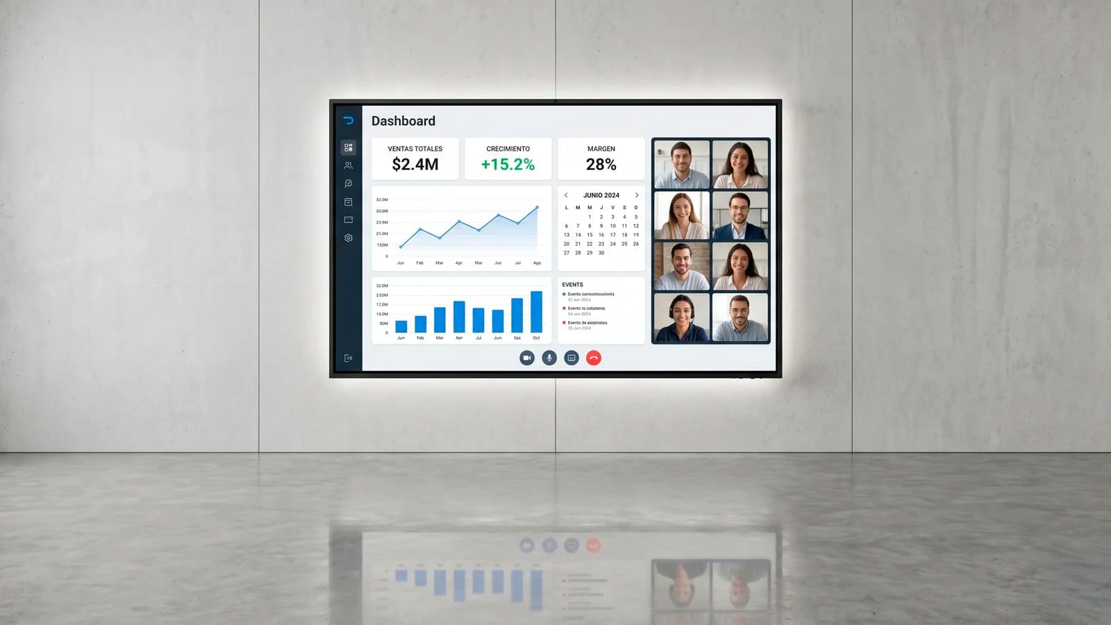 Pantalla Interactiva EDU21 DualClass Pro 75 pulgadas