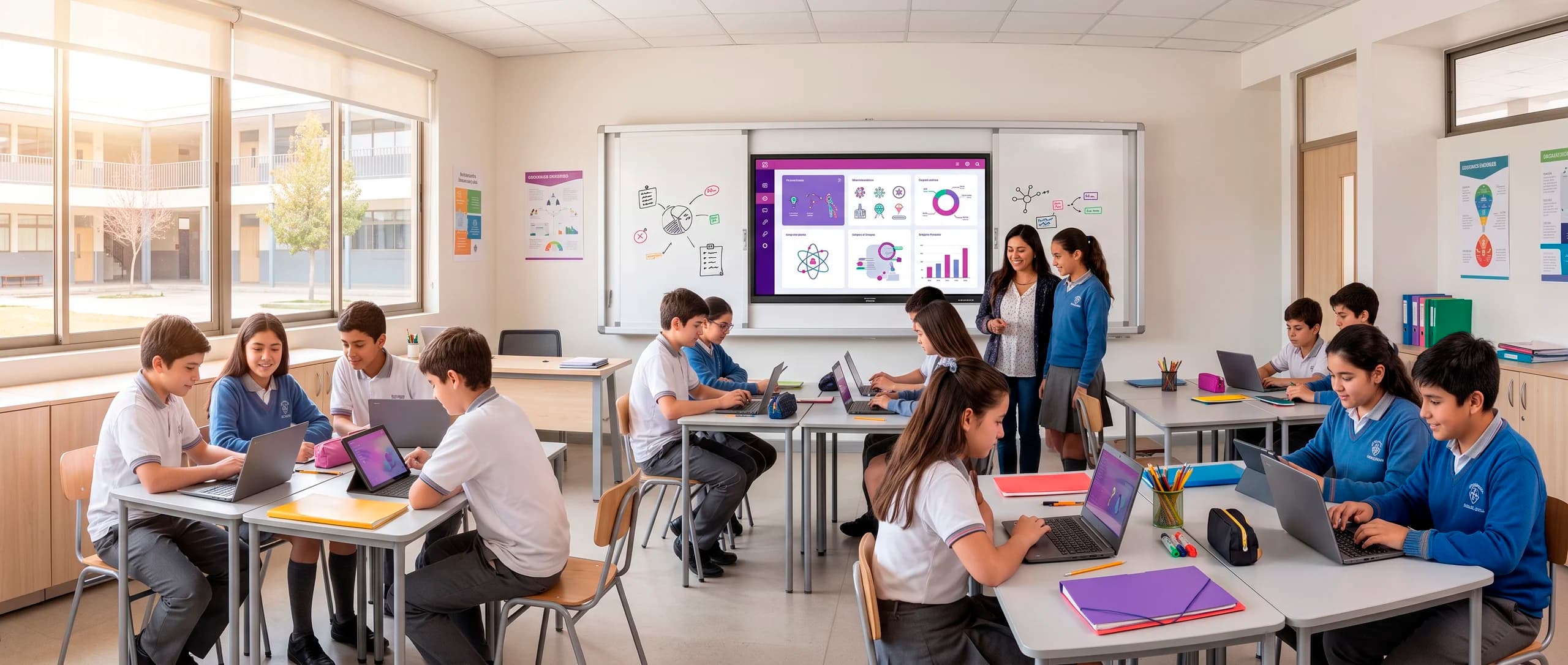 Informe de rendimiento escolar digital