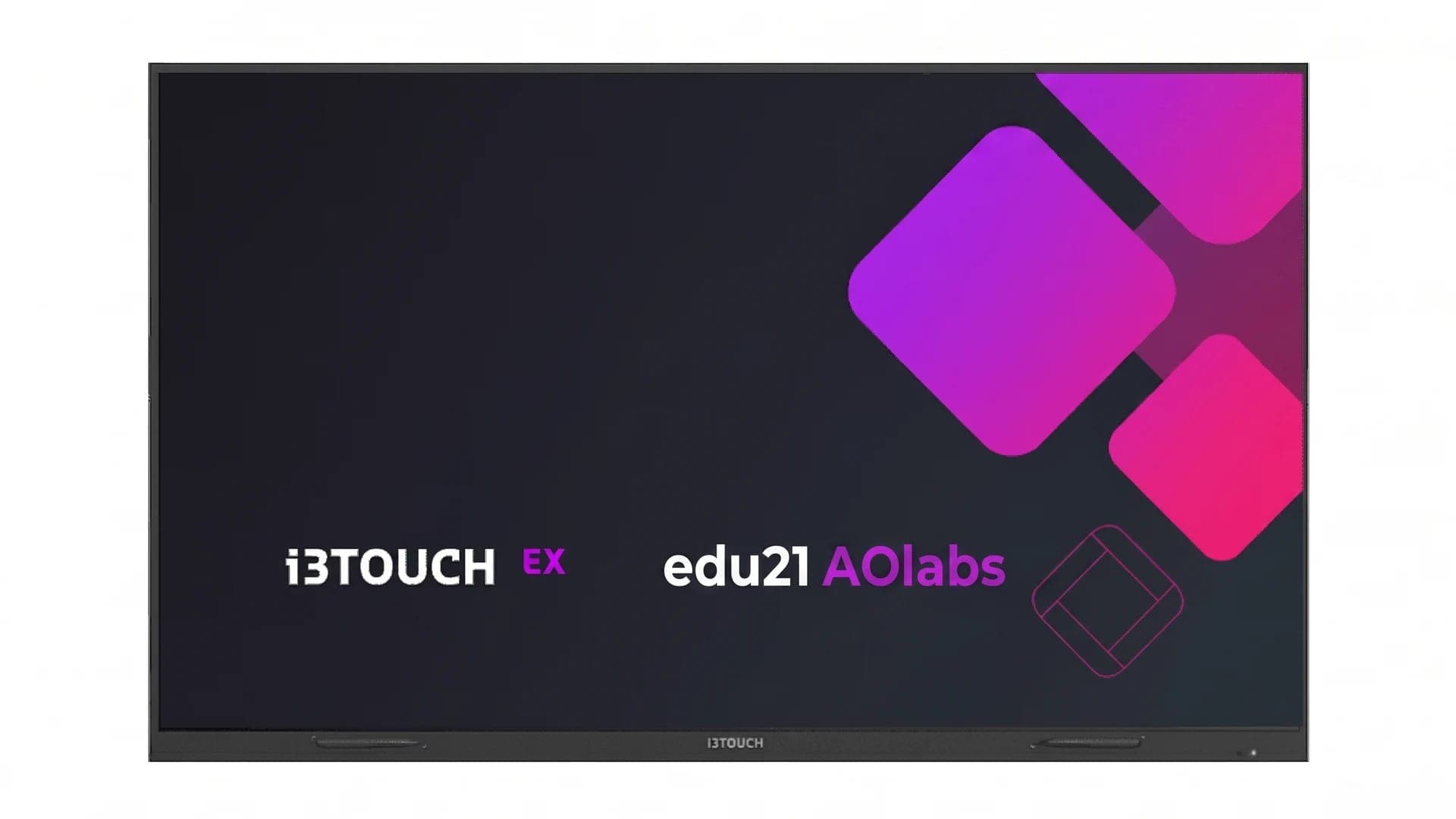i3 touch ex65 65" — pantalla interactiva para colegios