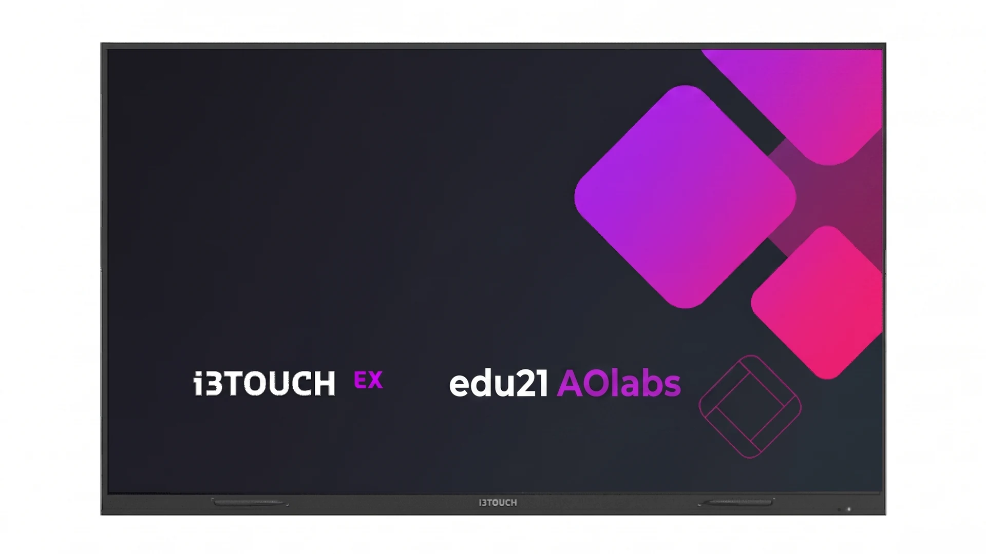 i3 touch ex65 65" — pantalla interactiva para colegios