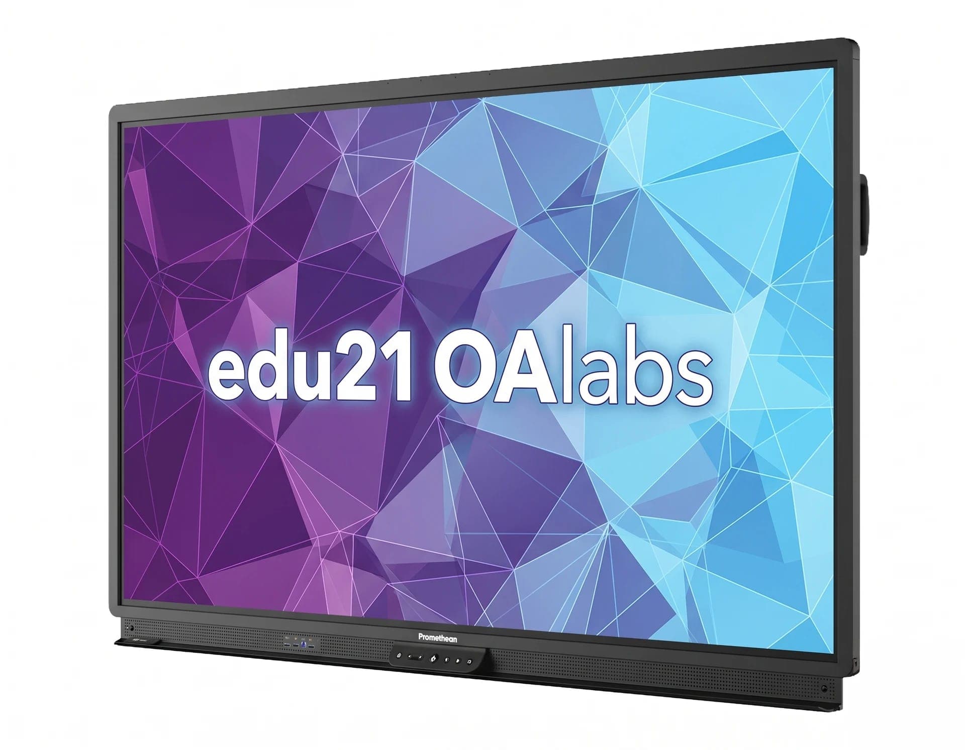 pizarra digital promethean 75" — pantalla interactiva 4K UHD para educación