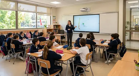 Pantallas interactivas para colegios