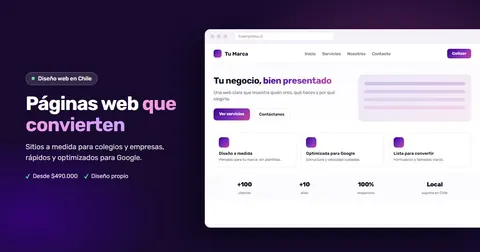 Páginas web