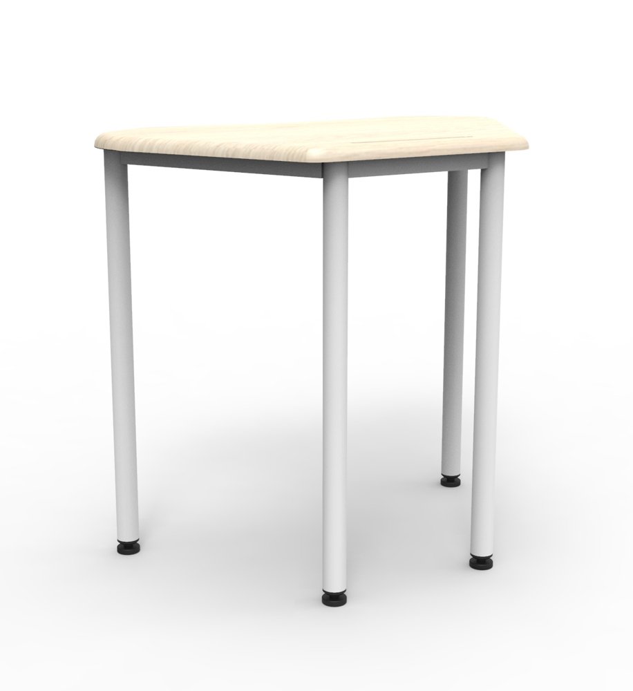 Pupitre Trapezoidal EDU21 Tipo 5 con cubierta moldeada