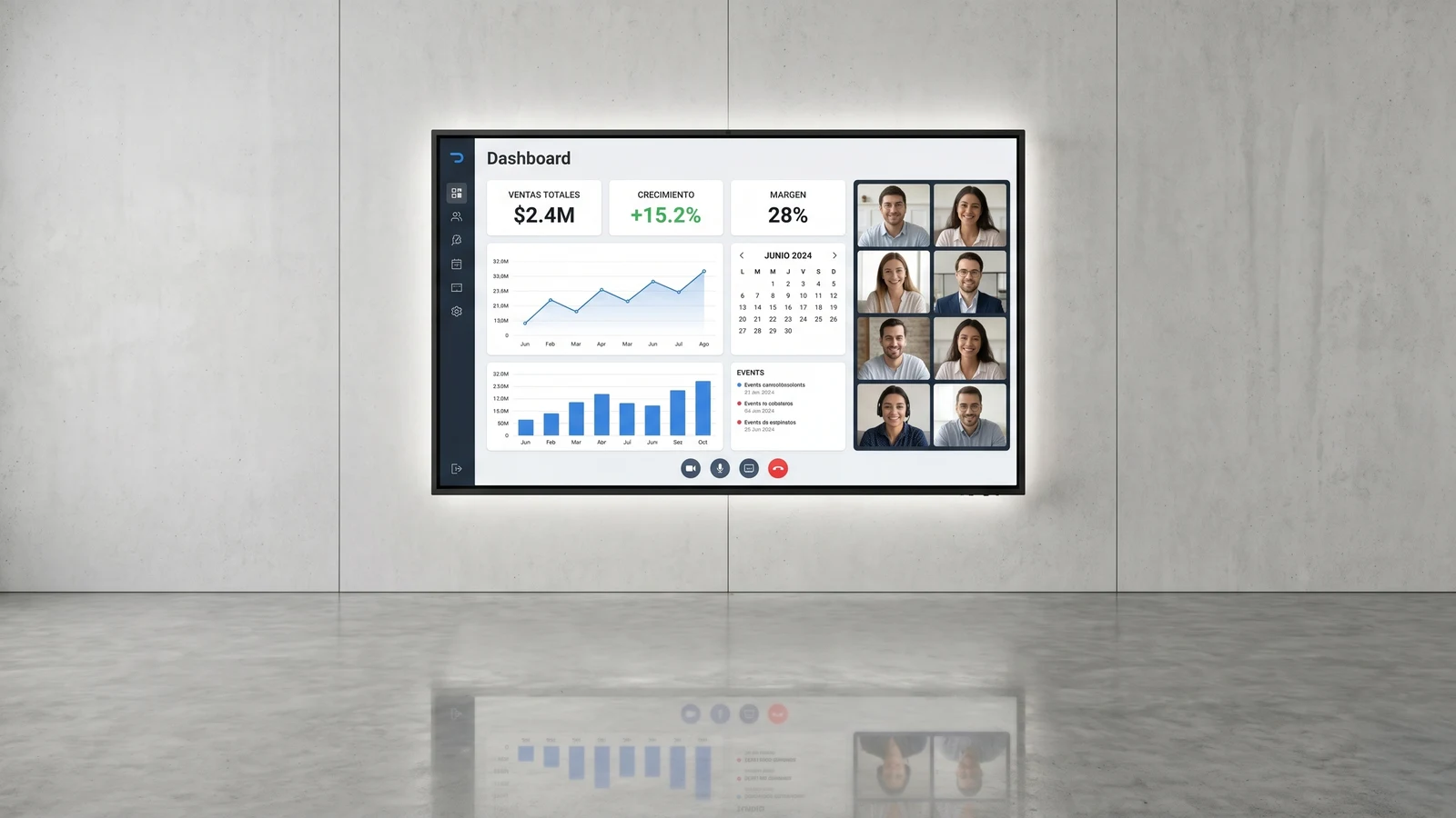 Pantalla Interactiva EDU21 DualClass Pro 75 pulgadas